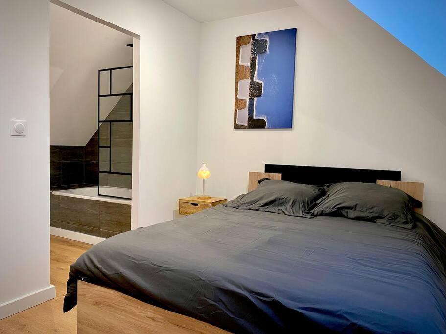 Appartement Renove Proche Gare Quimper Bagian luar foto
